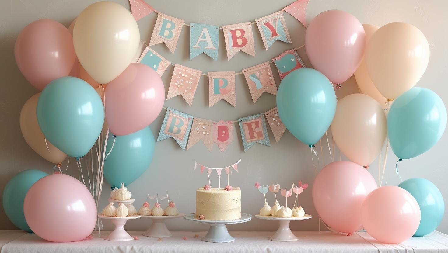 babaváró buli dekor kevés kb